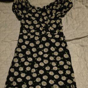 Old Navy Black Floral Kids Dress